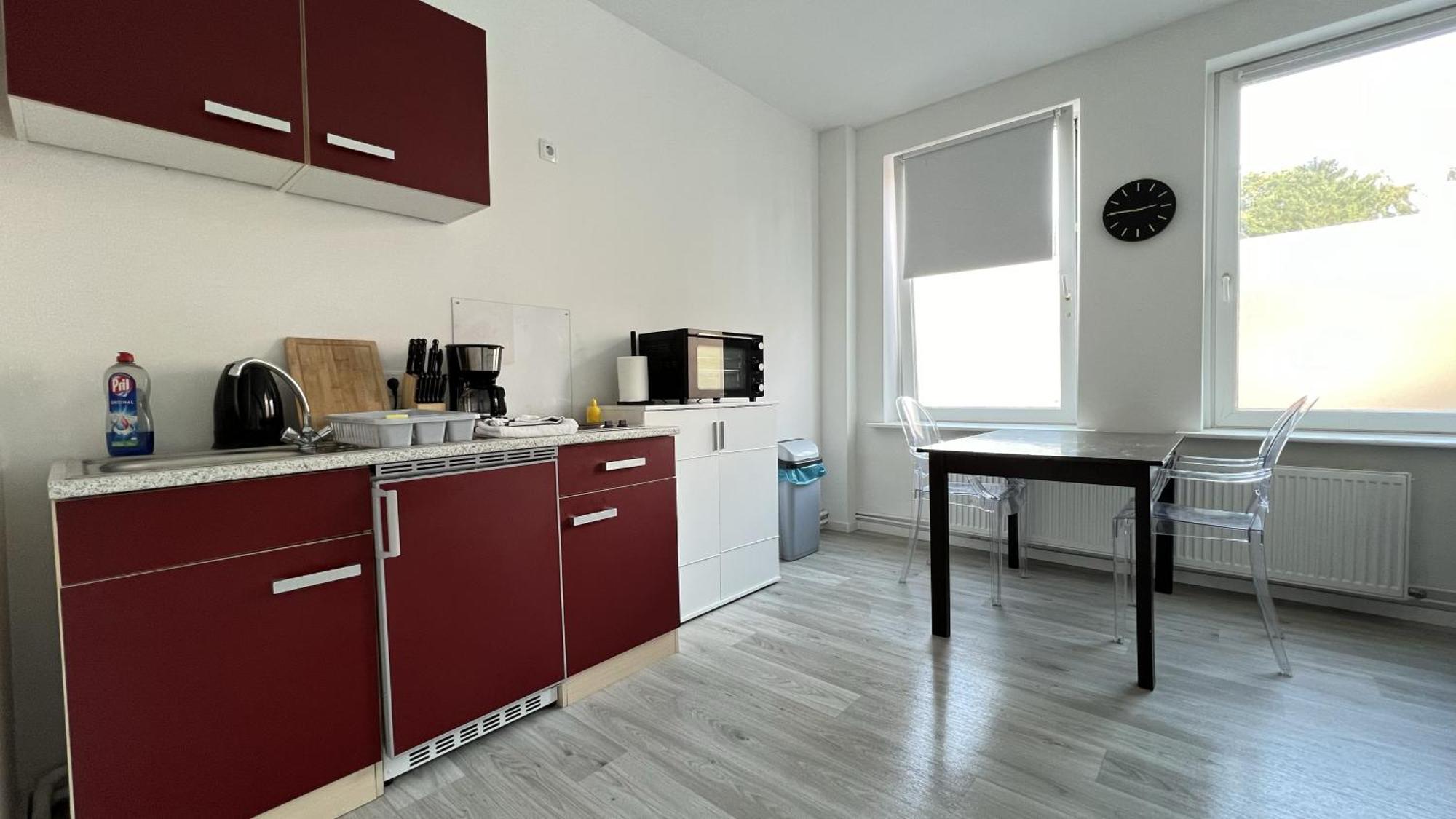 Studio-Apartments Fuer Monteure & Businessgaeste Zentral In Ноймюнстер Экстерьер фото